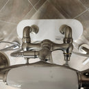 Bathtub Tub Filler Brushed Nickle with hand held shower head Floor model as is no valve included M8-9