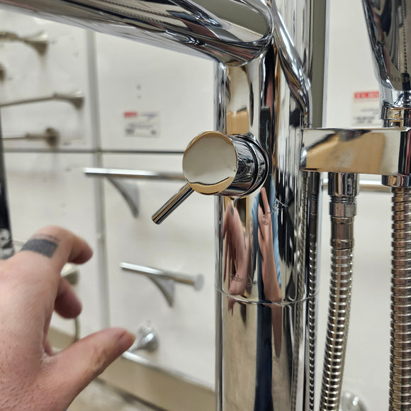 Riobel Roman Deck Tub Filler C333 Floormodel Clearance As is Chrome