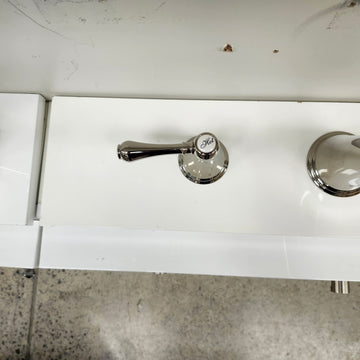 Grohe 4pc Roman Deck Faucet  with Hand Held Shower Floormodel Clearance As is - 0