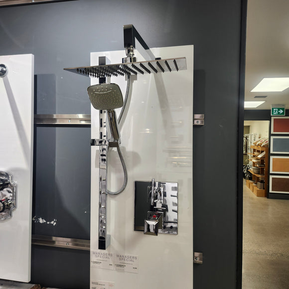 Rubinet Thermostatic Ice Shower Kit as is Floormodel Clearance (204)