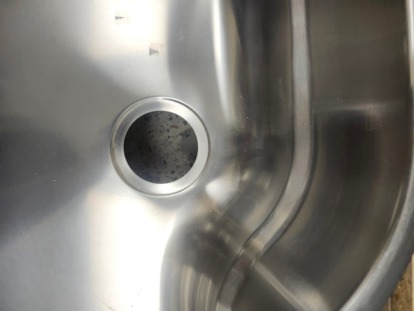 Franke ORX110 Orca 1 Bowl Undermount Fragranite Sink – Stainless Steel Floormodel Clearance
