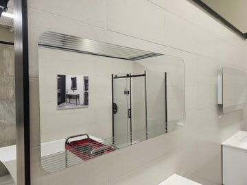 Vida Vanity Mirror Ovo 47 x 24 x 2 White Floormodel Clearance m5 (Copy)