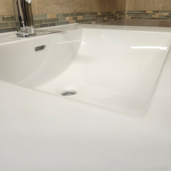 Aura Rideau 30 x 21 Floormount Bathroom Vanity Floormodel Clearance As Is J7