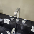 Hansgrohe Axor Series 8cc Bathroom Faucet 3 Hole Cittrio Lever Handles Chrome Floormodel Clearance as is-1