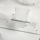 Vida 910 Series Water Glass Holder Bathroom Accessory Floormodel As Is-3