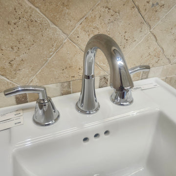 American Standard Tropic 8cc Bathroom Faucet Chrome Floormodel Clearance As is (H13)