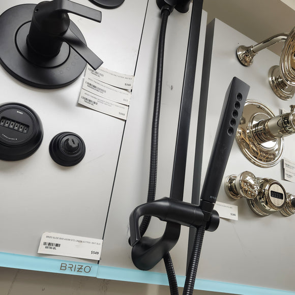 Brizo Sotria Thermostatic Shower Kit Slidebar Body Sprays Rainhead Floormodel Clearance as is