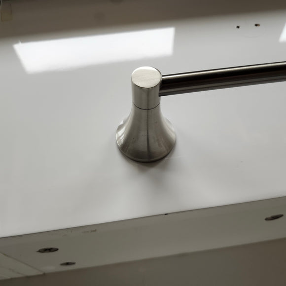 Vida 928 Series 24 Inch Towel Bar Bathroom Accessory Brushed Nickel Finish Floormodel Clearance As Is