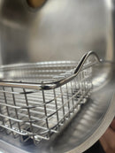 Undermount Stainless Steel Kitchen Sink 2 Bowl 38 1/4 x 21 1/4 With basket Floormodel Clearance As is-19