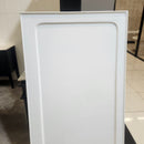 60 x 32 White Acrylic Shower Base With Drain Cover Brushed Nickel Floormodel As is i15-3
