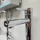 Single Hole Bathroom Faucet with Lever Handle Floormodel As Is-9