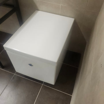 Duravit Starck X Wallhung Elongated Square Toilet As Is Floormodel Clearance J11 00668110000 2204090001 - 0