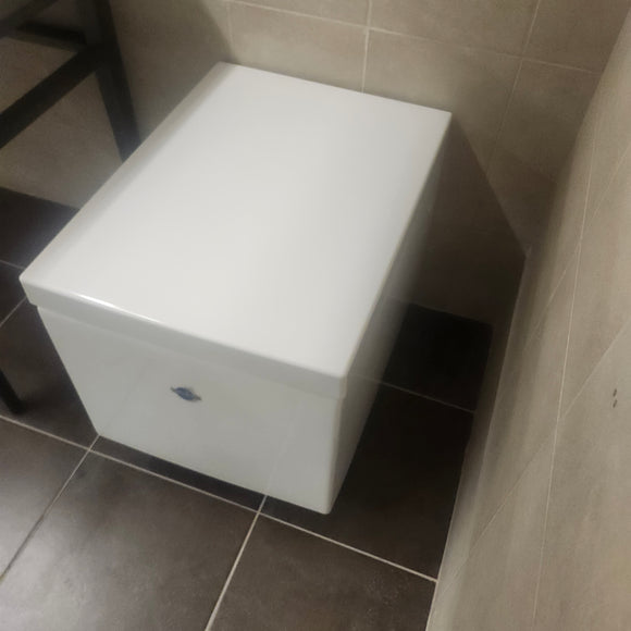 Duravit Starck X Wallhung Elongated Square Toilet As Is Floormodel Clearance J11 00668110000 2204090001