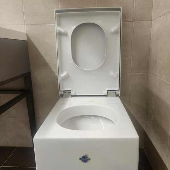 Duravit Starck X Wallhung Elongated Square Toilet As Is Floormodel Clearance J11 00668110000 2204090001