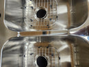 Vida Axes 31" x 20" Stainless Steel 3 Hole Overmount Kitchen Sink Floormodel Clearance-6