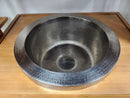 Native Trails Bar Sink Drop In 16 x 7 Copper Mojito Floormodel Clearance As is-1