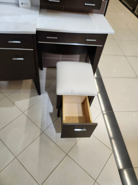 70" Vanico New York Vanity Combo with Dressing Table (as is)