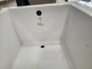 Neptune Freestanding Bathtub 66 x 36 Air Side Ametys White AM3260A Floormodel As is Etobicoke-9