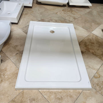 48 x 32 Acrylic Shower Base White Floormodel Clearance As is i15