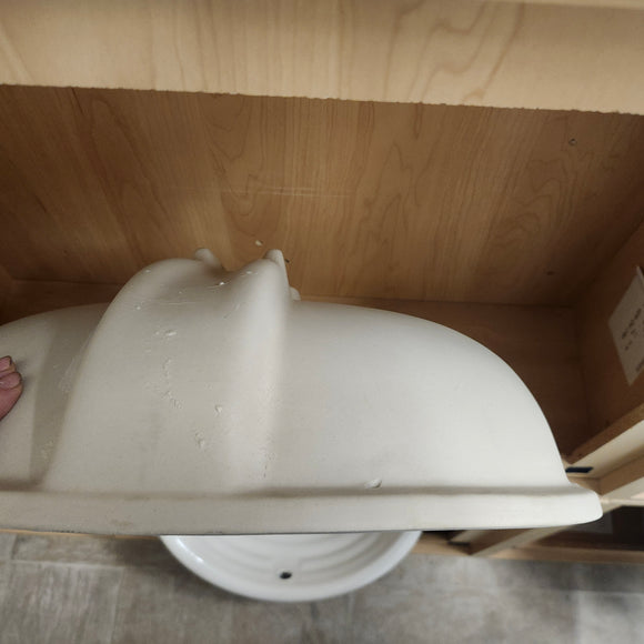 American Standard 19 x 15 Undermount Bathroom Vanity Sink Ovalyn White 0497221020 Floormodel Clearance As is m10