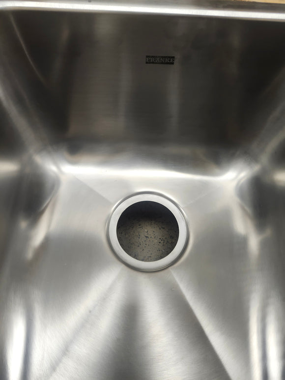 Franke 31 x 18 Overmount Drop In Double Bowl Kitchen Sink Stainless Steel 14 inch bowls floormodel as is