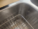 Franke NCX120-29 Sink - Undermount Double Concerto Creased Bottom SS Kitchen Sink Floormodel Clearance as is-12