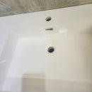 Aura Plato 72 x 21 Vanity and Countertop Sink Combo Floormodel Clearance As is m4-7
