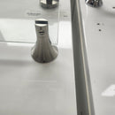 Vida 928 Series Glass Shelf Bathroom Accessory Floormodel Clearance As Is-6