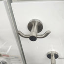 Vida 927 Series Double Robe Hook Bathroom Accessory Floormodel Clearance As Is-2
