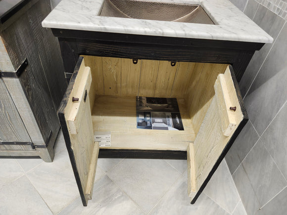 30" Native Vanity & Countertop Combo with Mirror (as is)