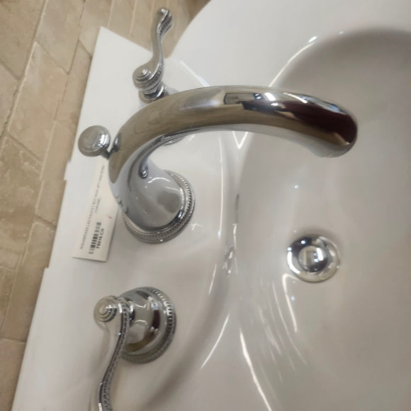 Aquabrass San Remo High Spout Bathroom Faucet Floormodel Clearance As Is (H15)