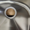 Franke 2 Bowl Steel Kitchen Sink Floormodel Clearance as is m10-8