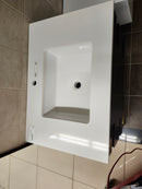 Vida Turin 31" Black/Gold Vanity with Countertop Combo (as is)-3