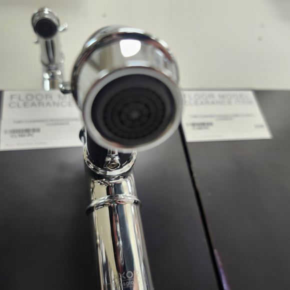 Hansgrohe Axor Series Single 1 Hole Single Pantry Faucet Montreux Cross Handle Chrome Floormodel Clearance as is