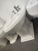 Kohler Memoirs White Bidet with Brush Nickel Hardware (as is)-3