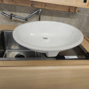 Kohler 21 x 17 Undermount Bathroom Vanity Sink Biscuit Floormodel As is M10-1