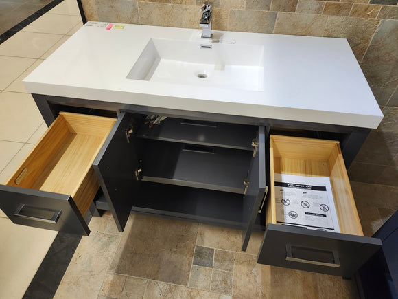 48" Fairmont Design Vanity & Countertop Combo (as is)