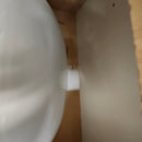 Kohler Caxton 17 x 14 Glazed Undermount No Overflow Bathroom Vanity Sink White Floormodel As Is K2210-G m10-5