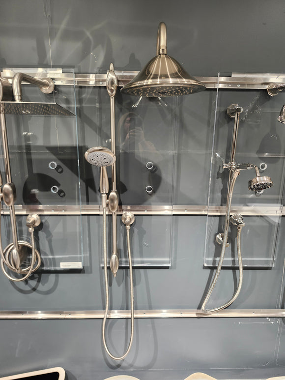 Brizo Shower Accessories Floormodel As is Satin Rough in not included