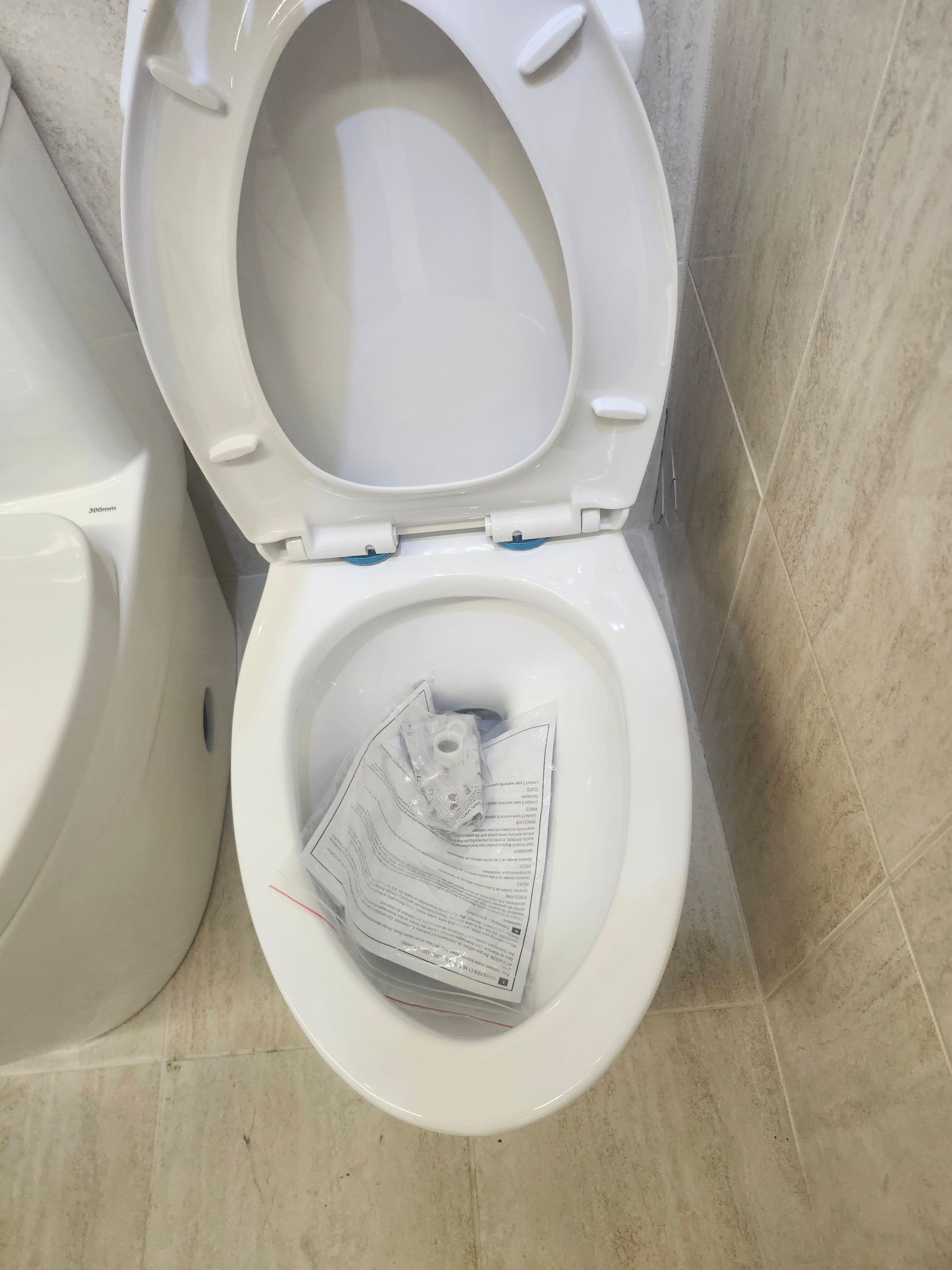 Neptune 1pc Prague Elongated Toilet (as is)
