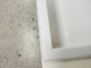Rubinet 12 x 12 Niche Shower In wall accessory White Floormodel Clearance-5