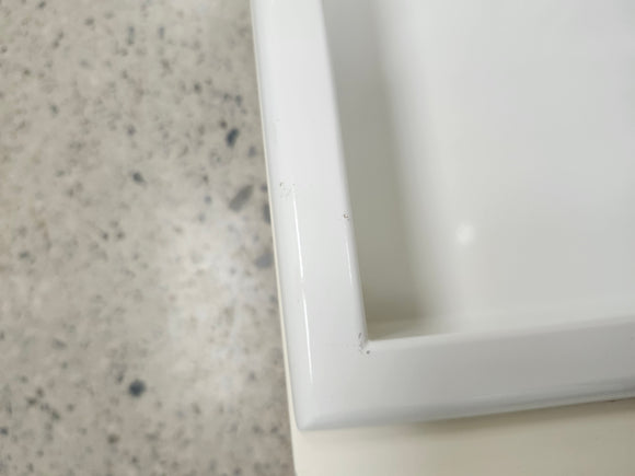 Rubinet 12 x 12 Niche Shower In wall accessory White Floormodel Clearance