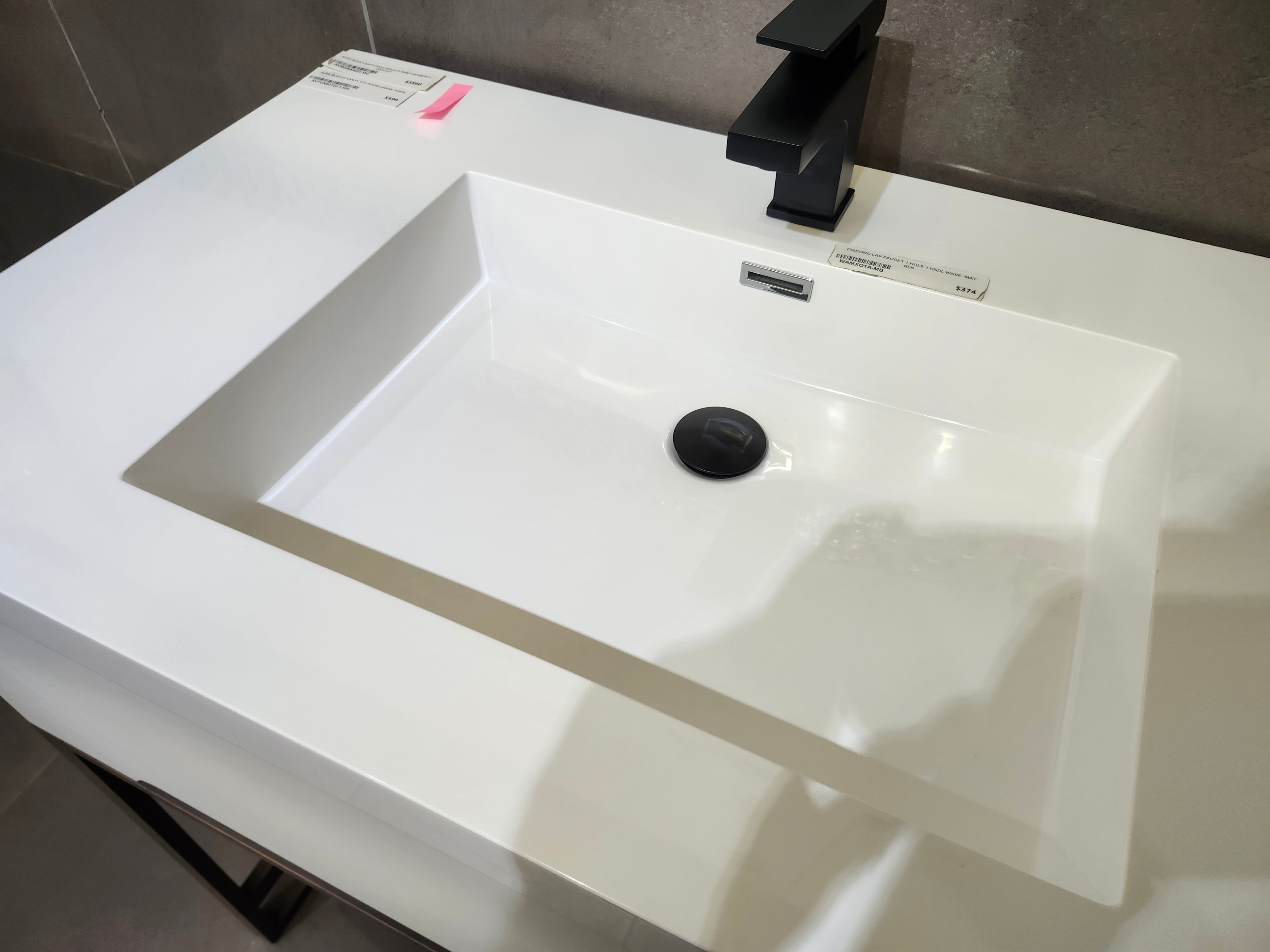 Aura 36" Vanity & Countertop Combo (as is)