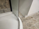 Neptune Round Shower Door with Shower Base Combo Inventory Clearance (as is)-5