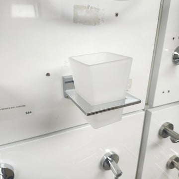 Vida 910 Series Water Glass Holder Bathroom Accessory Floormodel As Is