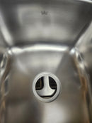 Franke Kindred Collection Undermount Kitchen Sink 24 1/4 x 19 1/4 2 bowl stainless steel floormodel clearance-3