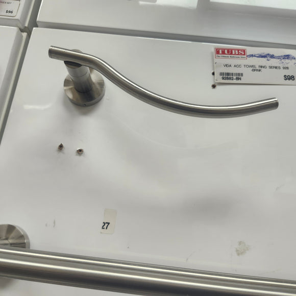 Vida 927 Series Curved Robe Hook Bathroom Accessory Floormodel Clearance As Is