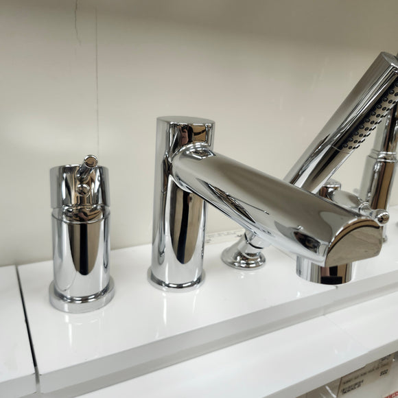 Aquabrass Volare 3pc Roman Deck Tub Filler Floormodel Clearance As Is
