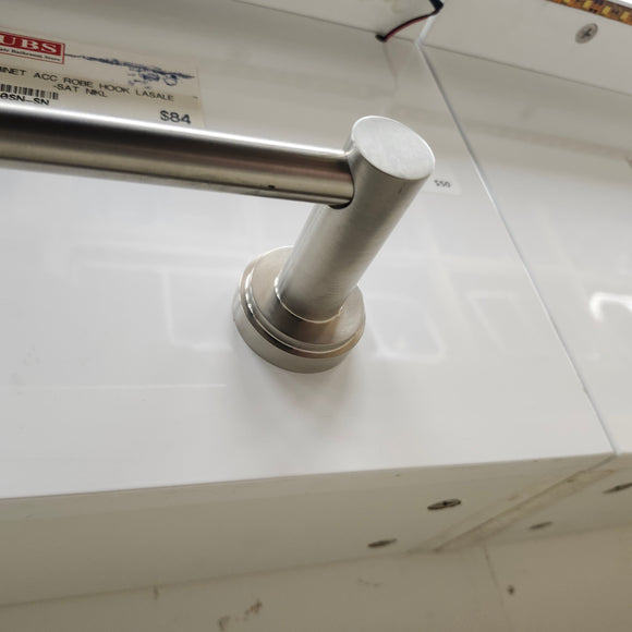 Rubinet Lasale Satin Nickel 24 Inch Towel Bar Floormodel Sold As Is
