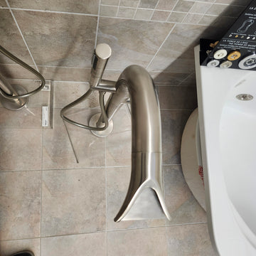 Victoria & Albert Floormount Roman Deck Faucet TU15 Floormodel Clearance M8 - 0